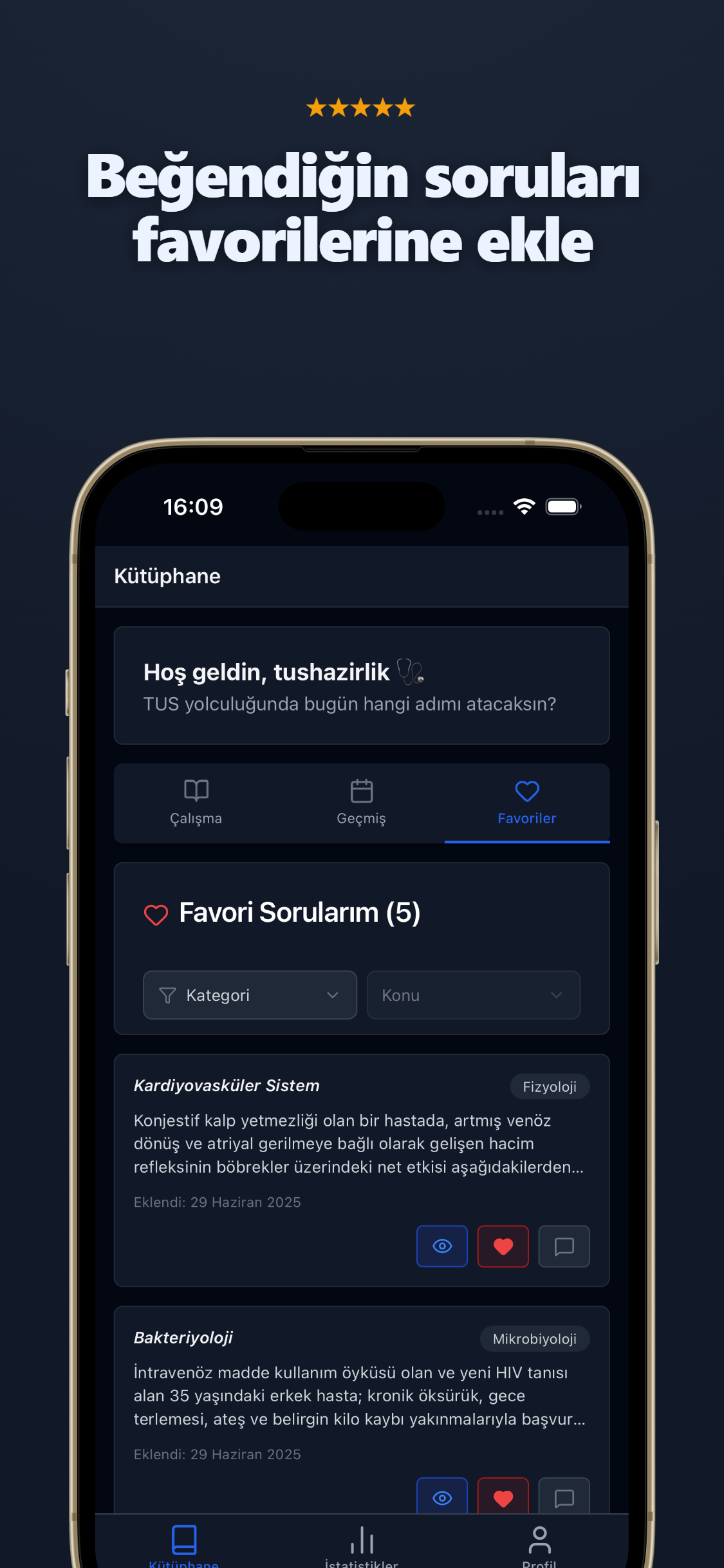 TUSHazırlık: TUS Soru Bankası