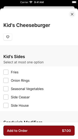 App screenshot