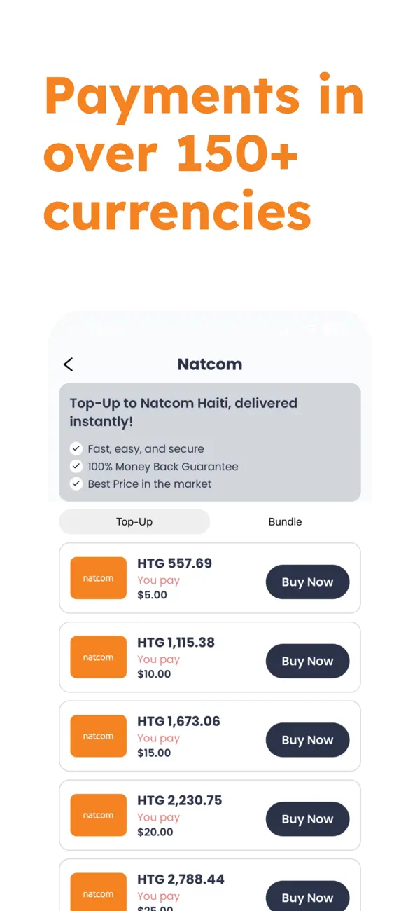 Screenshot #2 pour Natcom Top-Up
