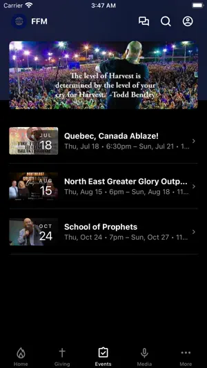 Fresh Fire Ministries screenshot 2