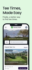 Fairway Finder: Find Tee Times screenshot
