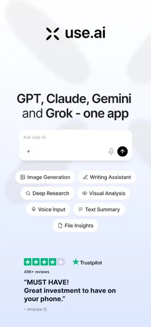 Use AI: Chat Assistant & Agent screenshot 1