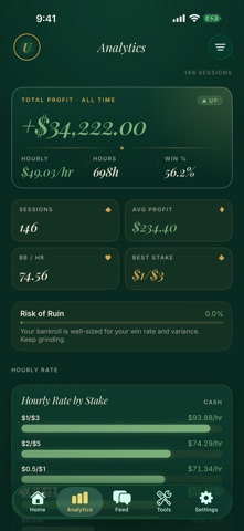 FeltIQ: Bankroll Tracker Screenshot 3 of 7