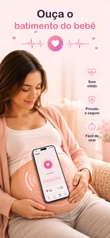 Ouvir Batimento do Bebê: Mommi screenshot 1 of 5