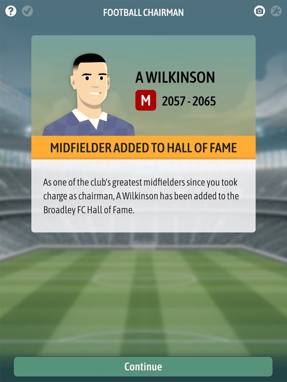 Football Chairman Pro 2 iPad screenshot 8 - Games app