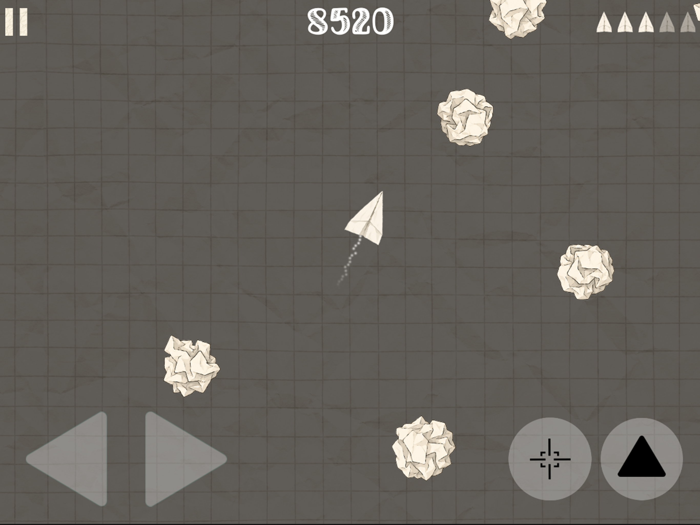 Paper Plane vs Trash Balls screenshot 12