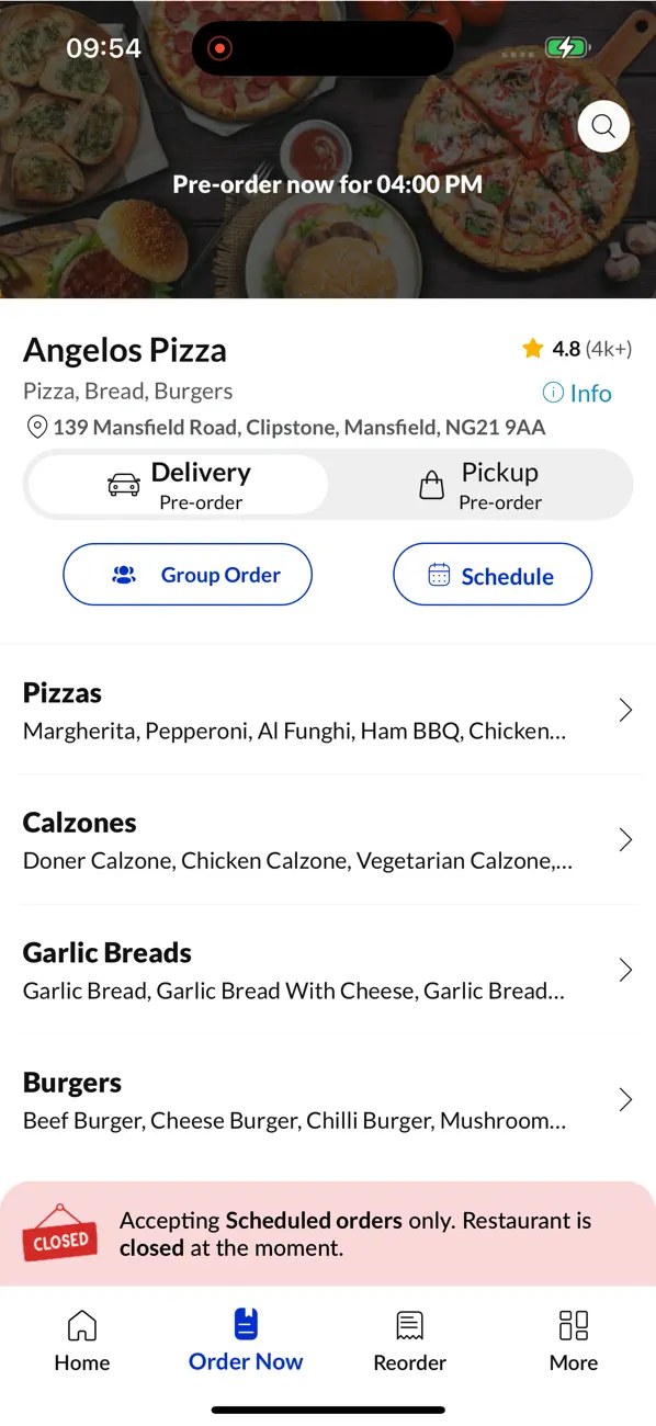 Screenshot #2 pour Angelos Pizza Mansfield.
