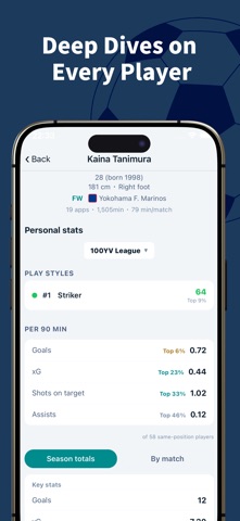 JPick: J.League Analyzed Screenshot 5 of 9