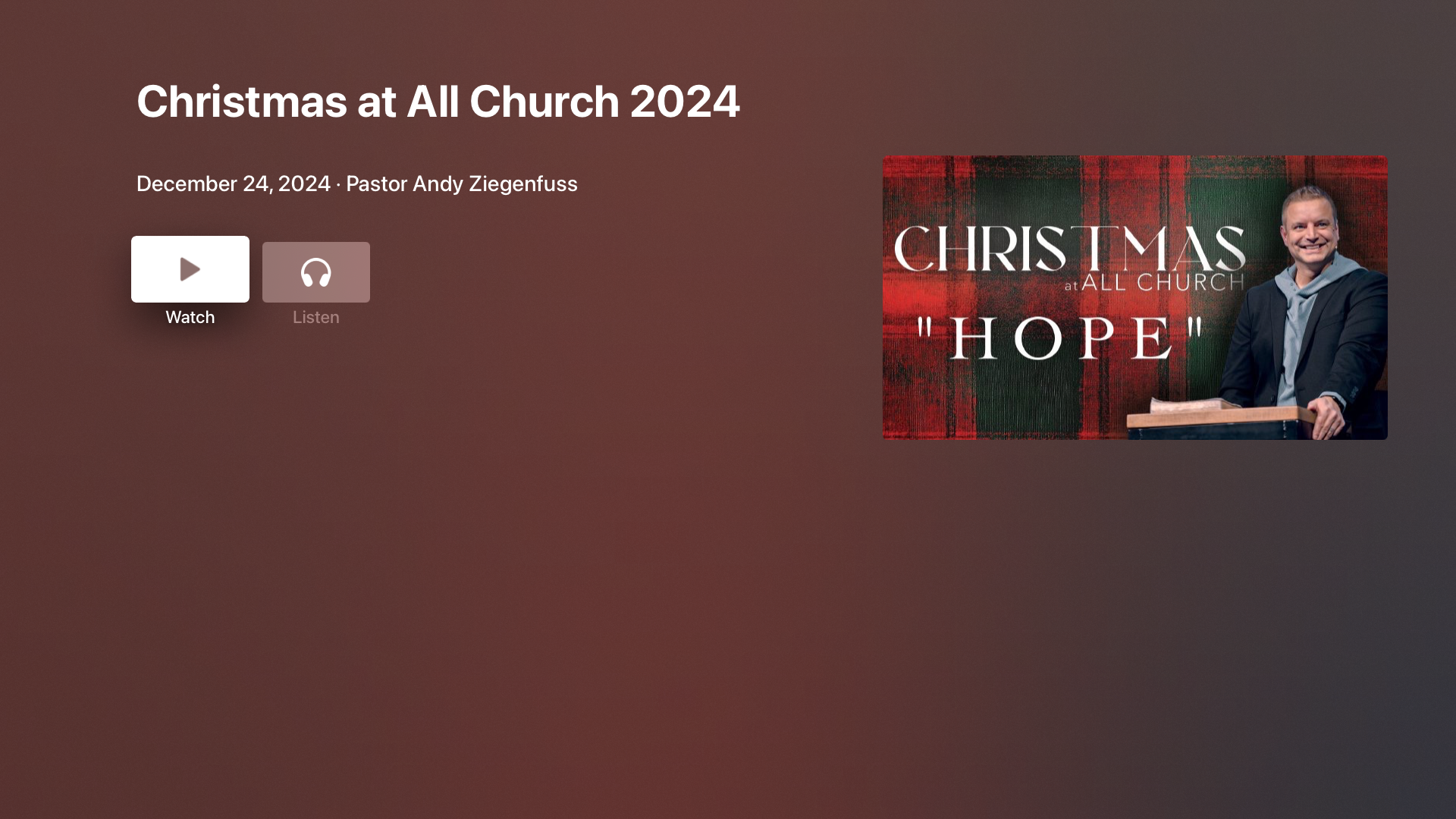 All Church