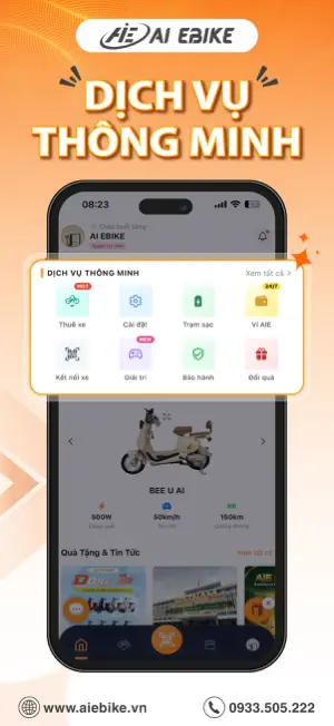 AI EBIKE - Làm chủ hành trình screenshot 1