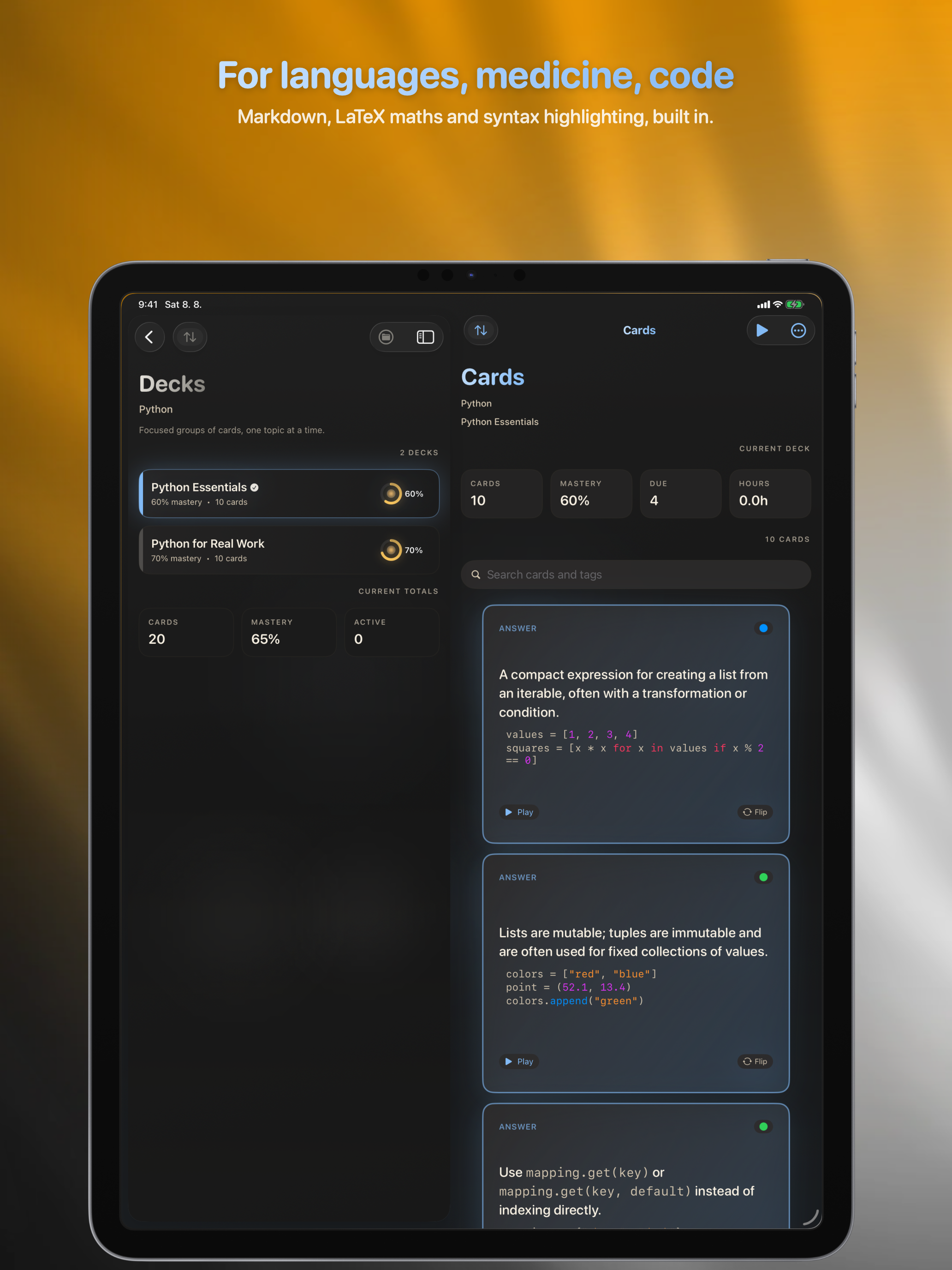 JustFlip: Flashcards screenshot 13