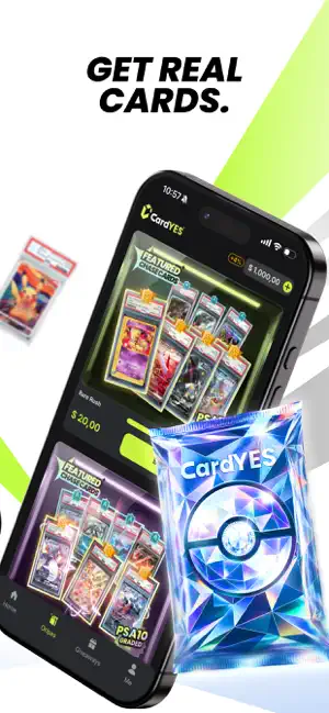 CardYES: TCG Mystery Packs screenshot 2