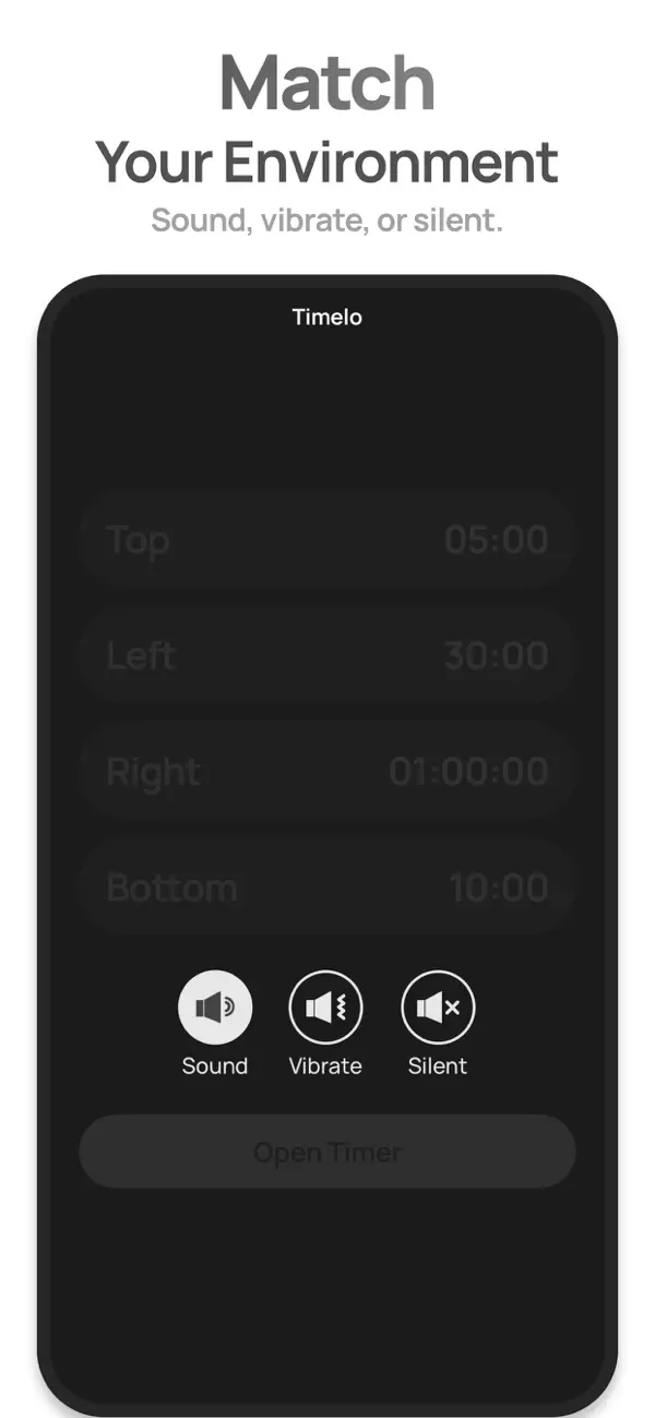 #4. Timer - Timelo (iOS) Ved: Vignesh Viswanathan