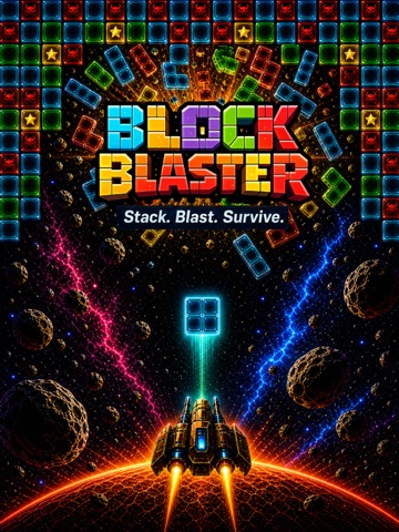 Block Blaster Arcade iPad screenshot