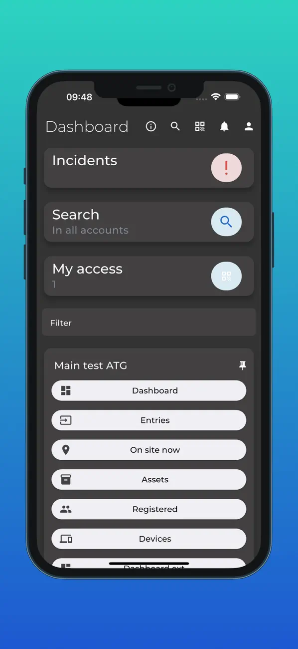 Screenshot #3 pour AtTheGate User Application