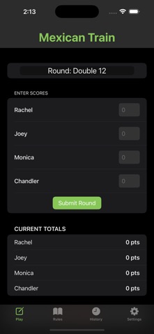 Game Night Score Card Screenshot 7 of 8