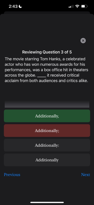 Test Quest SAT Screenshot 3 of 4