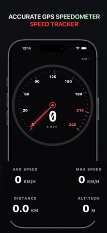 Speedometer Lite iPhone screenshot