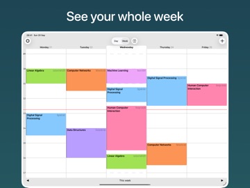 Student Timetable iPad screenshot