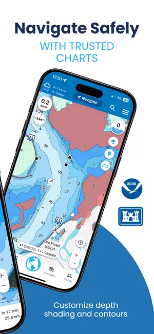 Argo Navigation: Boat GPS, Map screenshot 2