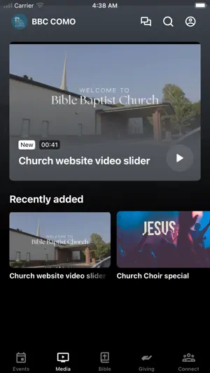 Bible Baptist Columbia screenshot 2