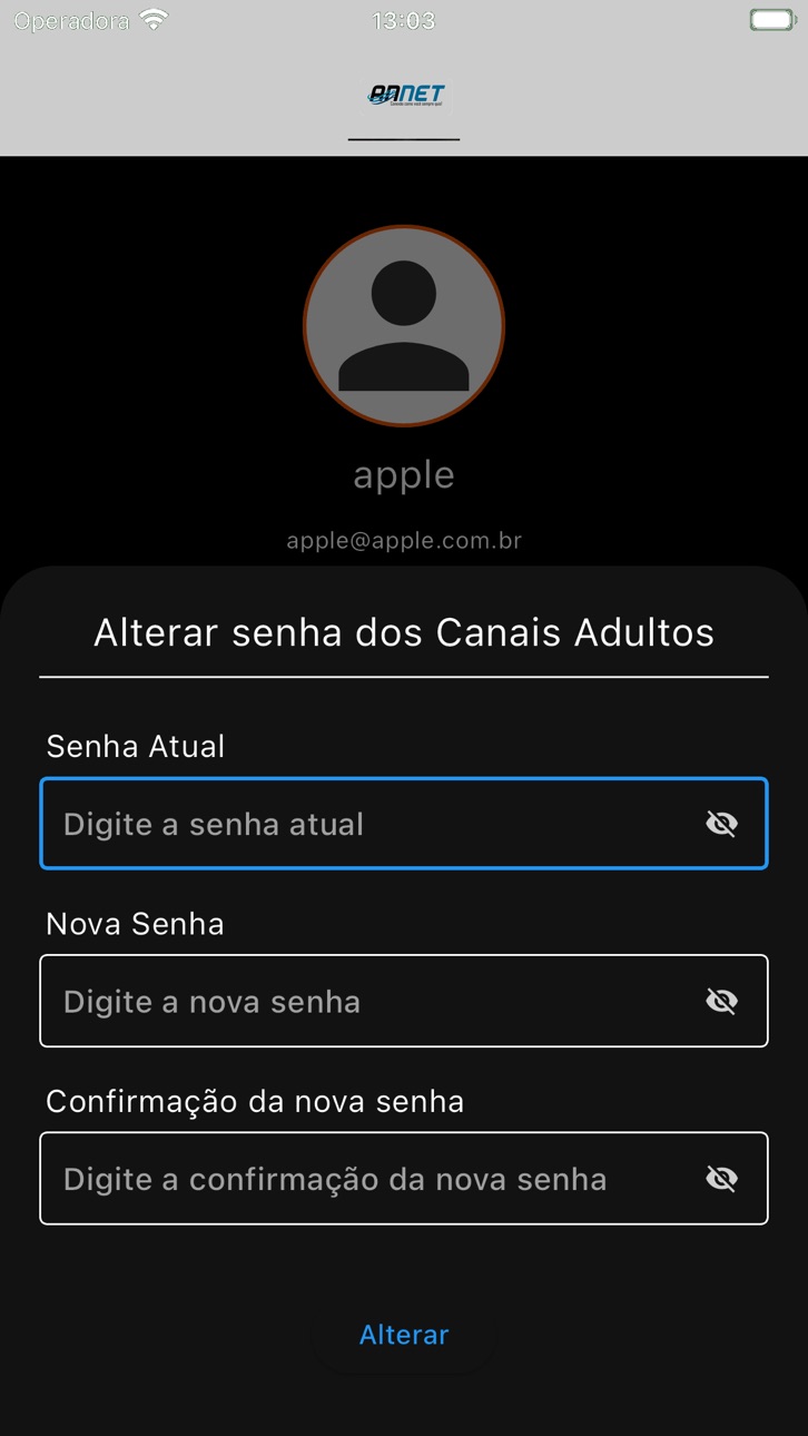 iPhone screenshot