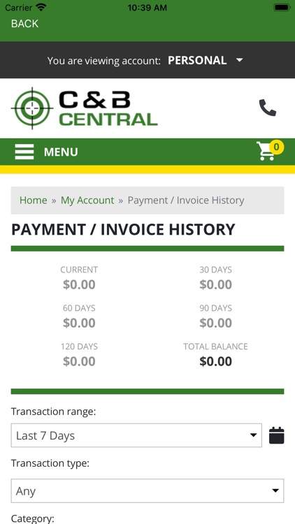 C & B Central screenshot-3