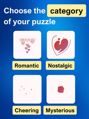 Video puzzle classic iPad screenshot