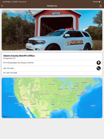 Adams County Sheriff's Office ipad screenshot 4
