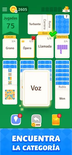 Captura de pantalla de Solitaire Associations Journey en iPhone 6