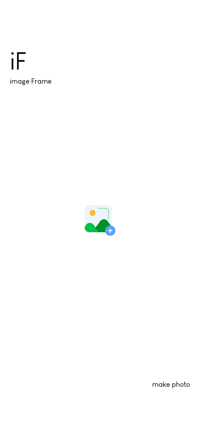 iF - image frame, photo frame
