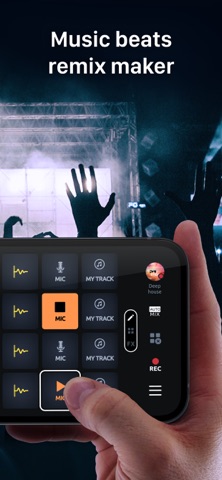 DJ Mix Pads 2 - AI Music Mixer iPhone screenshot