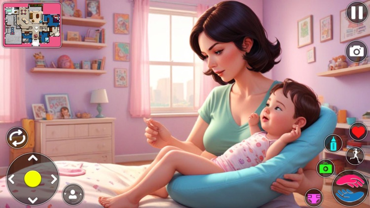 Mother Simulator Baby Games 3D
