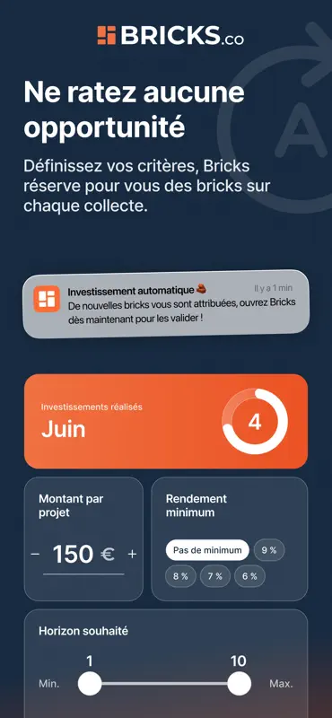 Bricks : Immobilier & Épargne screenshot 7 of 9