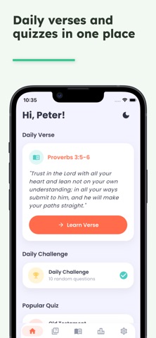 Bible Trivia - Memorise verse iPhone screenshot
