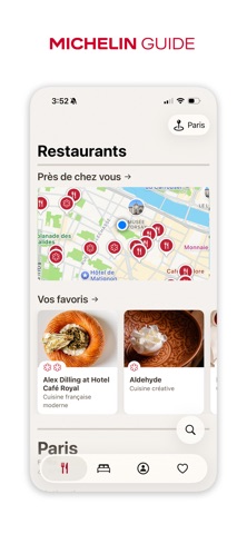 Le Guide MICHELIN iPhone screenshot 1