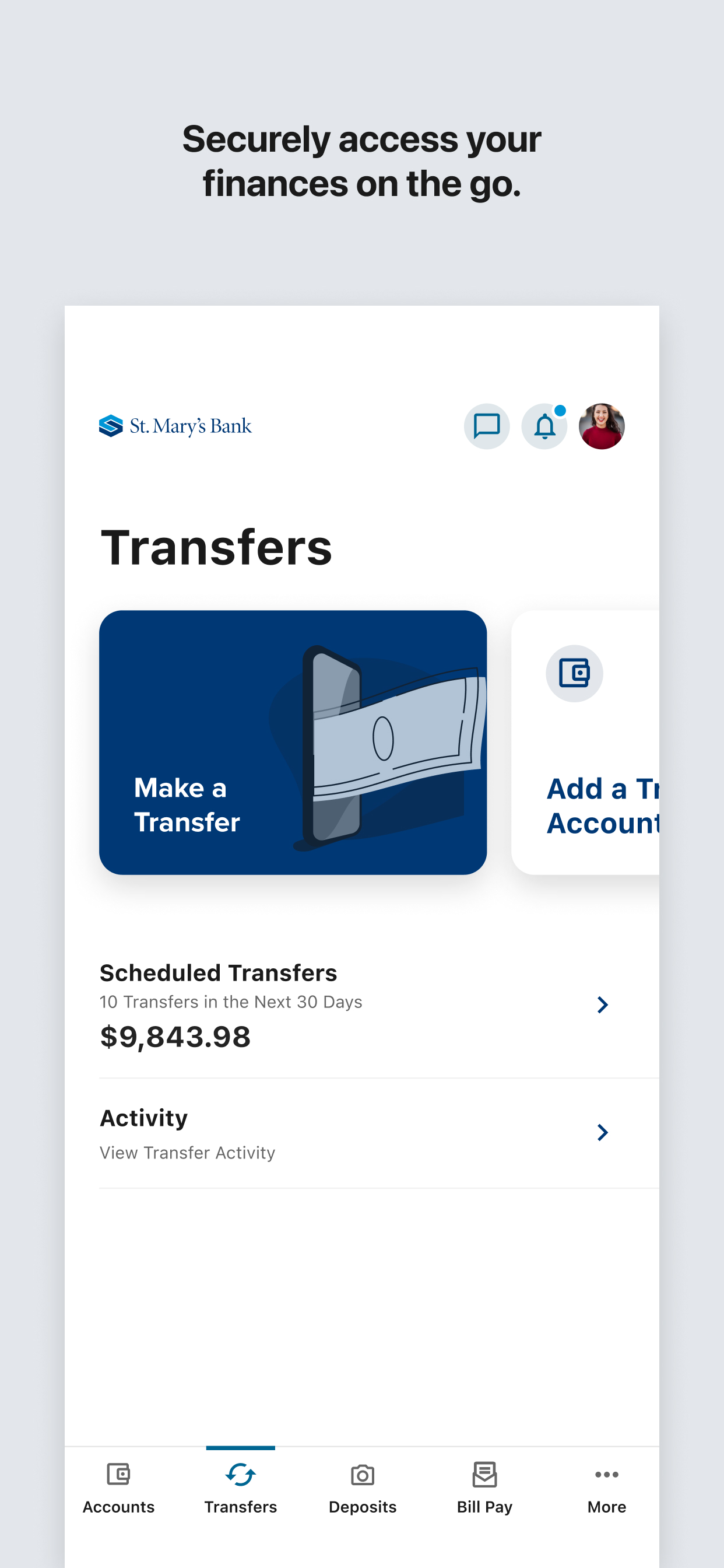 St. Mary's Bank Mobile Banking screenshot 2
