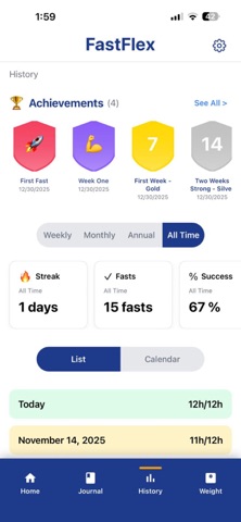FastFlex Fasting Tracker Screenshot 3 of 10