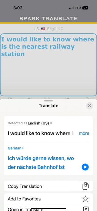 Spark Translate Screenshot 6 of 10