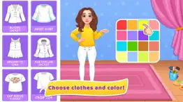 fashion dressup girls game iphone screenshot 3
