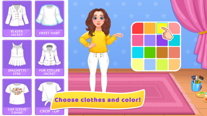 Fashion DressUp Girls Game Screenshot