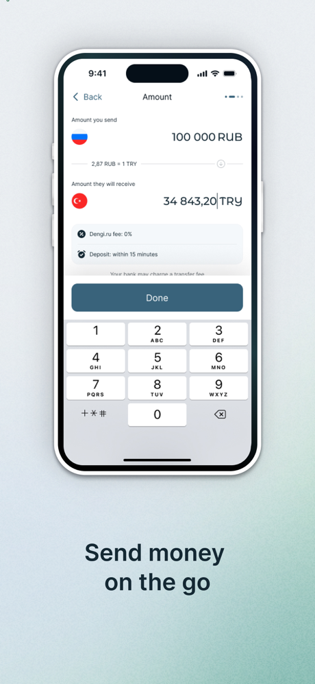 dengi.ru: money transfers screenshot 3