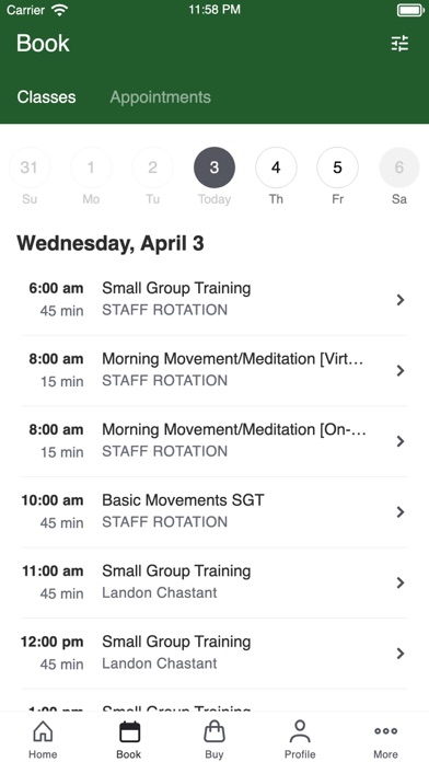 Cooper Wellness at LWCC Screenshot
