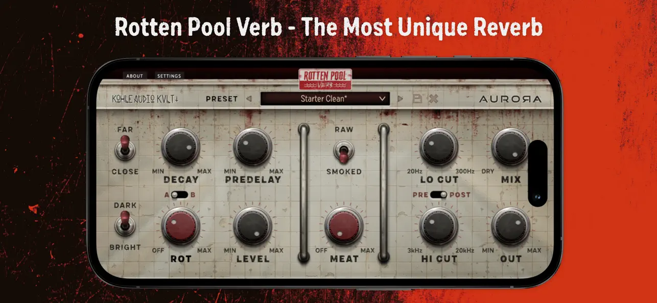 Screenshot #1 pour Rotten Pool Verb - Reverb