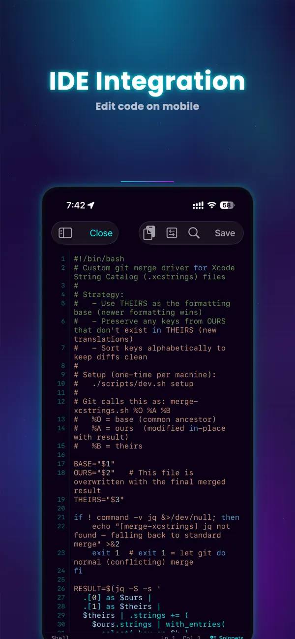 #3. MTerm - SSH Terminal (iOS) Ved: kazuki oinuma