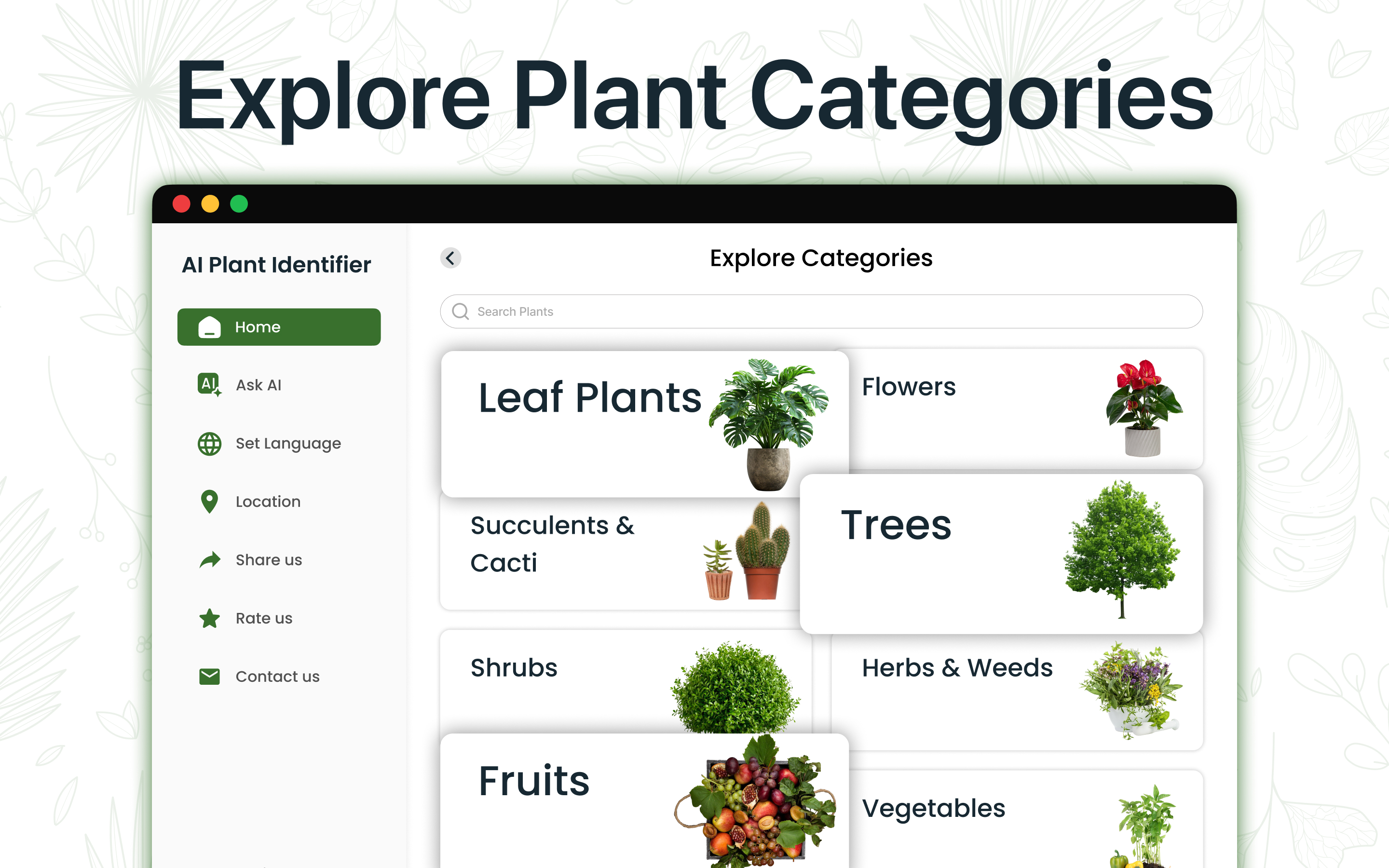 AI Plant Scanner & Identifier