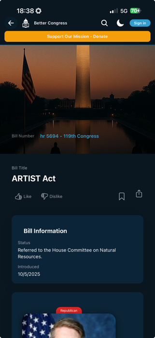Better Congress Screenshot 7 of 10