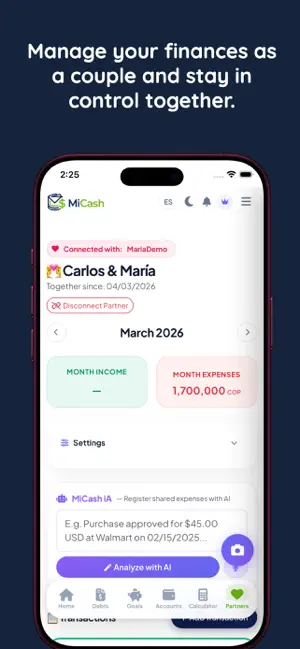 MiCash - Financial Control AI screenshot 4