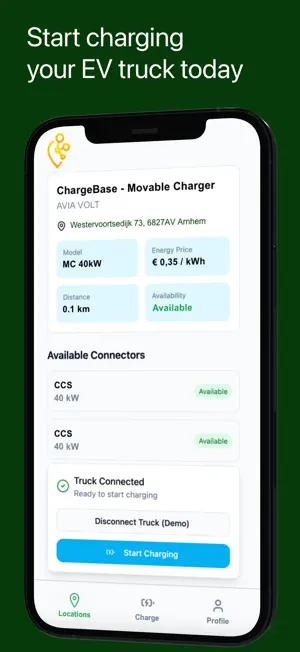 ChargeNet Driver screenshot 2