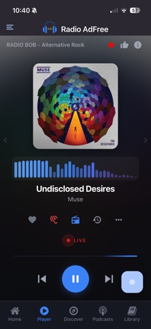 Radio Adfree Screenshot 3 of 10